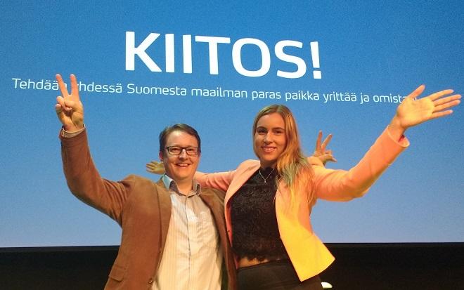Pekka Nurmela ja Sanni Kaikkonen