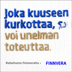 Finnvera - Joka kuuseen kurkottaa, voi unelmat toteuttaa