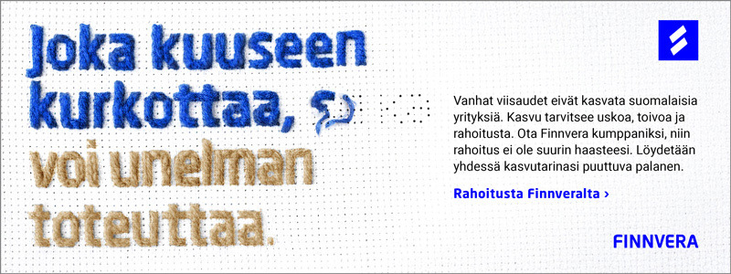 Finnvera - Joka kuuseen kurkottaa, voi unelmat toteuttaa