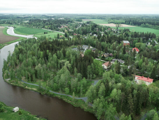 Jokioinen ilmakuva