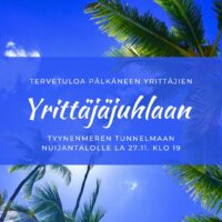 Pälkäneen Yrittäjien Yrittäjäjuhla kutsu 2021