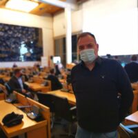 Kerkko Penttilä valtuustosali