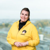 Auntien perustaja Mervi Lamminen