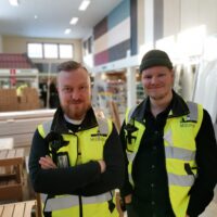 Messupuu Miika Turkulainen ja Lauri Koivisto