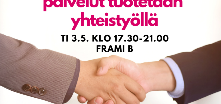 Etelä-Pohjanmaan Yrittäjät Hyvinvointialueen palvelut tuotetaan yhteistyöllä