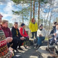 Jyvässeudun Yrittäjä laavukahvit