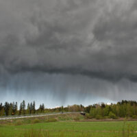 Oulun rankkasade oli poikkeuksellisen raju