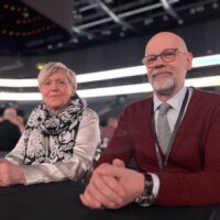 Liisa ja Jyrki Haarni ovat yrittäjäpäivien konkareita