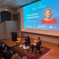 Krista Kiuru kommentoi sote-uudistusta ja pandojen tukea