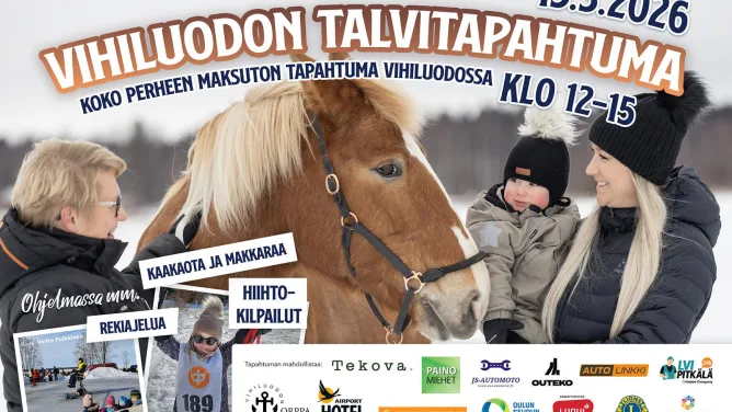Vihiluodon talvitapahtuman esite 2026