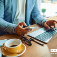 banneri Sanoman webinaari