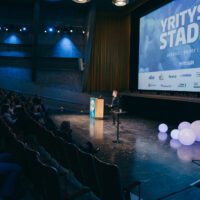 Yritystä Stadiin -tapahtuma.