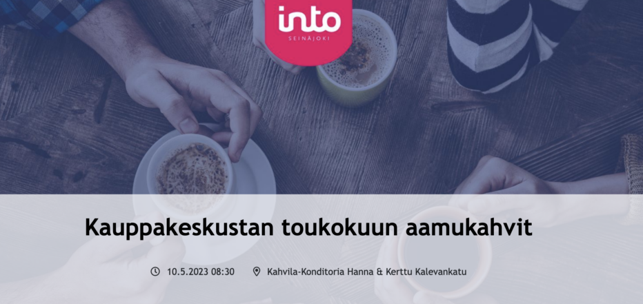 Seinäjoen Yrittäjät-kauppakeskustan aamukahvit