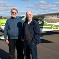 Lentokoulu Pirkanmaa, Erkki Järvinen ja Raimo Loukkola