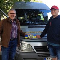 Yrittäjä Jaakko Kyllönen lahjoitti toisen auton Ukrainaan