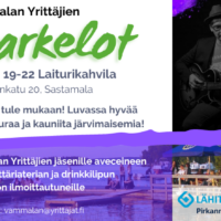Vammalan Yrittäjien Elokarkelot Laiturikahvilalla - Marilii