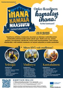 Ihana kamala maaseutu tapahtumapäivä Ikaalisissa 13.9.