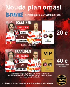 Lentopallo mestaruusliigan ottelun Ikaalisissa