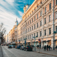 Esplanadi Helsingissä.