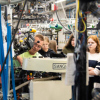 lukio-opiskelijat sidosteella