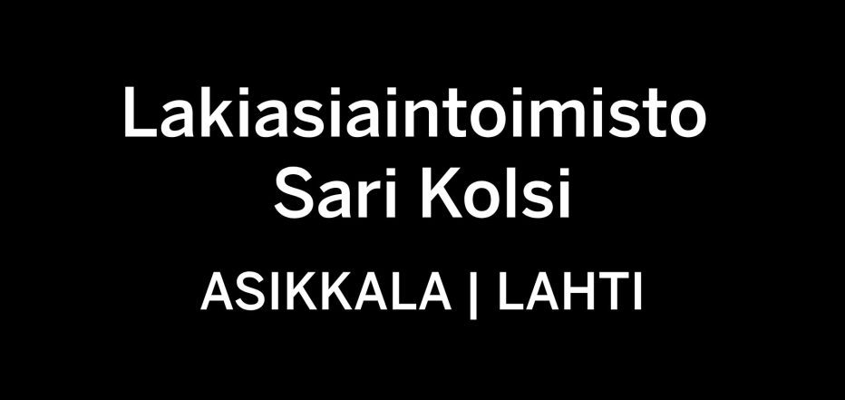Lakiasiaintoimisto Sari Kolsi