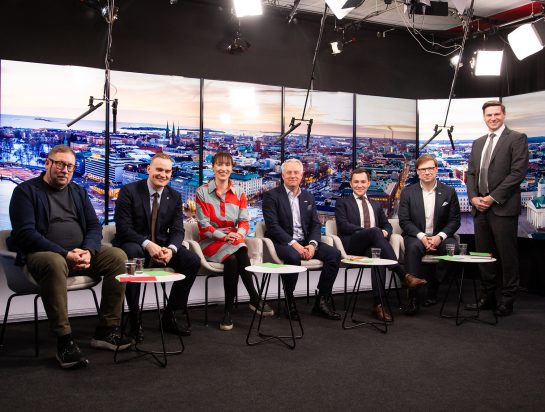 Helsingin Yrittäjien kuntavaalitentti 2025.