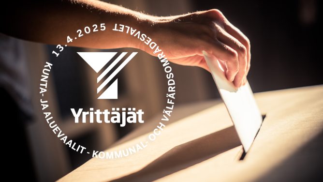 Kuvituskuva alue- ja kuntavaaleista.