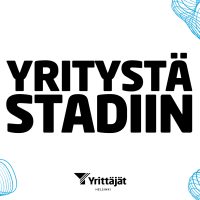 Yritystä Stadiin -tapahtuman kuvitus.