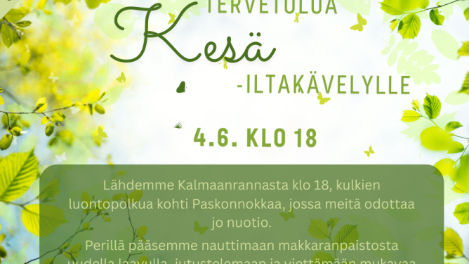 Ikaalisten Yrittäjien Iltakävely 4.6. klo 18