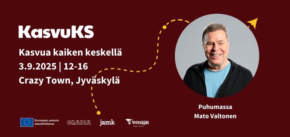 Kasvua kaiken keskellä -tapahtuman tiedot.