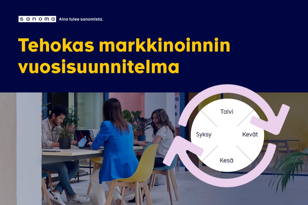 banneri Sanoman webinaarin vuosikellotyökalu