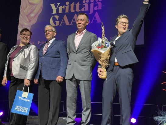 Arton Rengaspalvelu Oy on vuoden yrittäjä