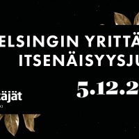 Helsingin Yrittäjien Itsenäisyysjuhlan kuvituskuva.