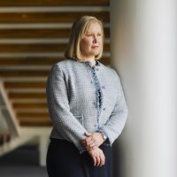 Suomen Yrittäjien asiantuntija Sanna Lempiäinen. Kuva: Johanna Erjonsalo.