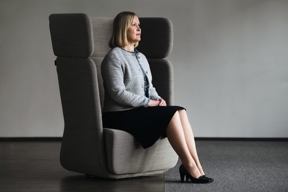 Suomen Yrittäjien asiantuntija Sanna Lempiäinen. Kuva: Johanna Erjonsalo.