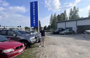Samu Kyllönen perusti autokaupan 18-vuotiaana