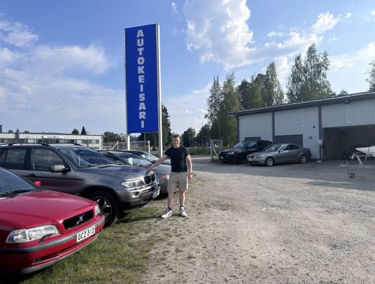 Samu Kyllönen perusti autokaupan 18-vuotiaana