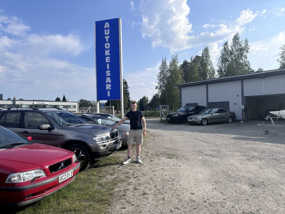 Samu Kyllönen perusti autokaupan 18-vuotiaana