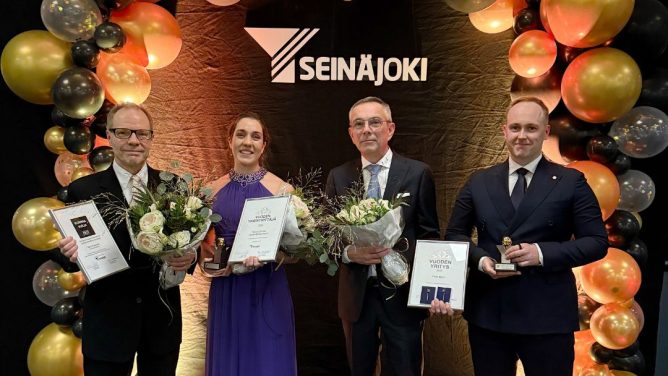 Seinäjoen Yrittäjät_Vuoden 2025 palkitut