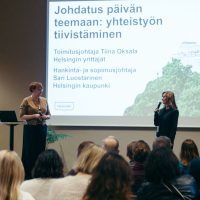 Sote-seminaari Helsingissä.