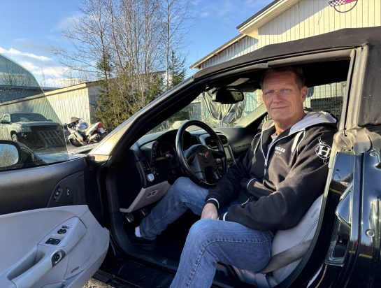 Corvette-mies Jarkko Rannelma on yksi ainoita alallaan Suomessa