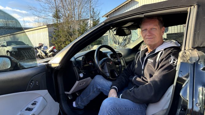 Corvette-mies Jarkko Rannelma on yksi ainoita alallaan Suomessa