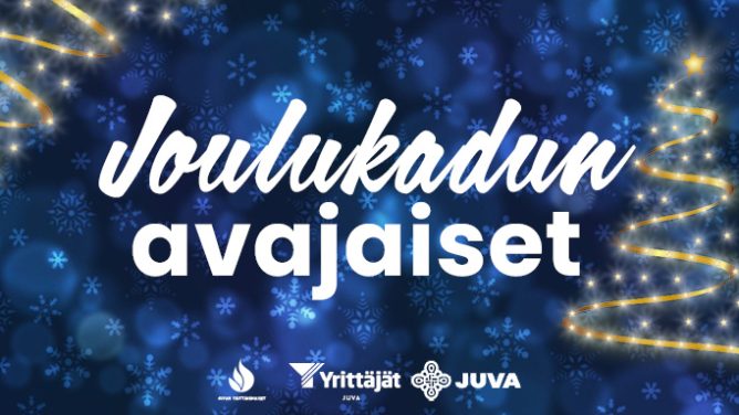 Juvan joulukadun avajaiset