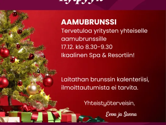 Yritysten aamubrunssi Ikaalinen