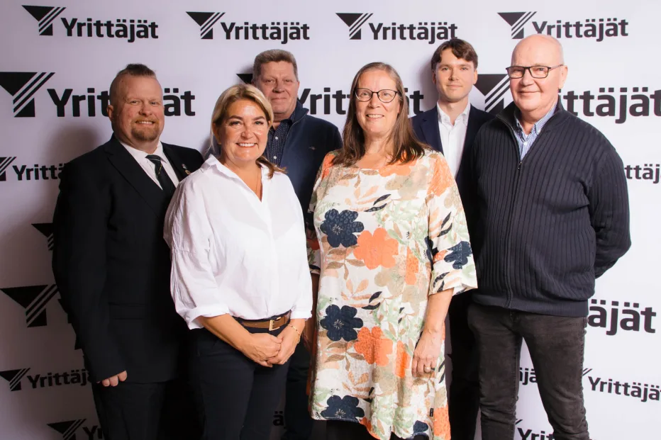 Keski-Helsingin Yrittäjien hallitus vuonna 2026.