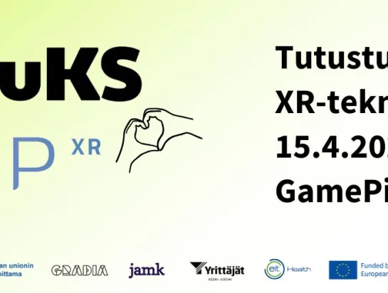 Kuvassa KasvuKS & LEAPXR tapahtuman ilme.