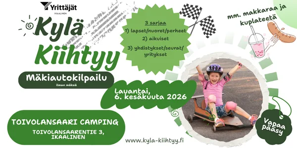 Ikaalisten Yrittäjät kylä kiihtyy 2026