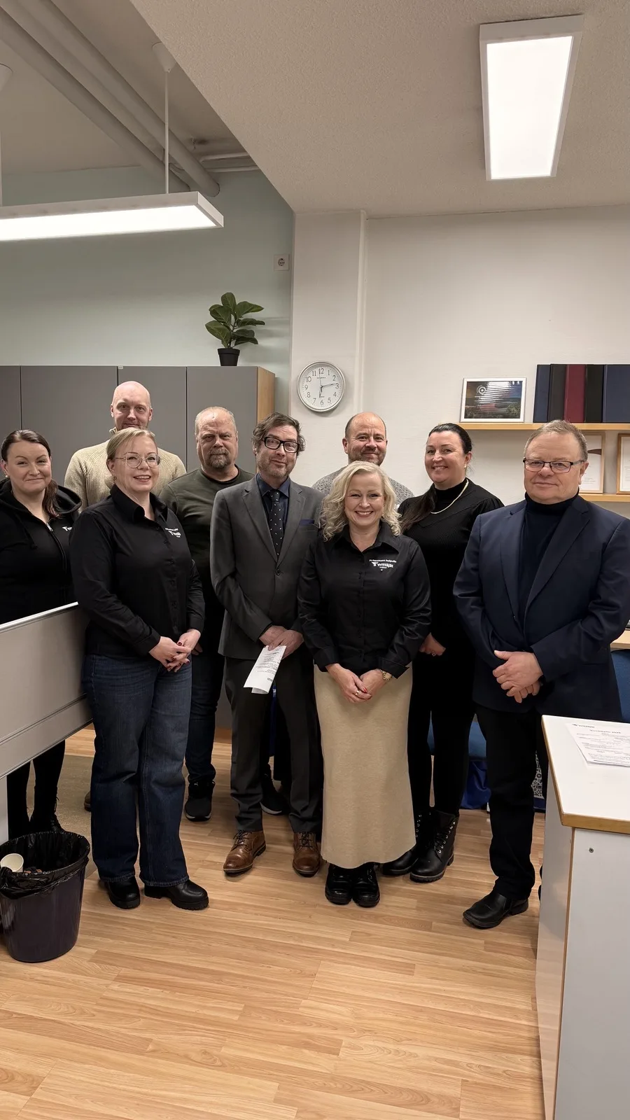 Virtain Yrittäjien hallitus ensimmäisessä kokouksessaan tammikuussa 2026