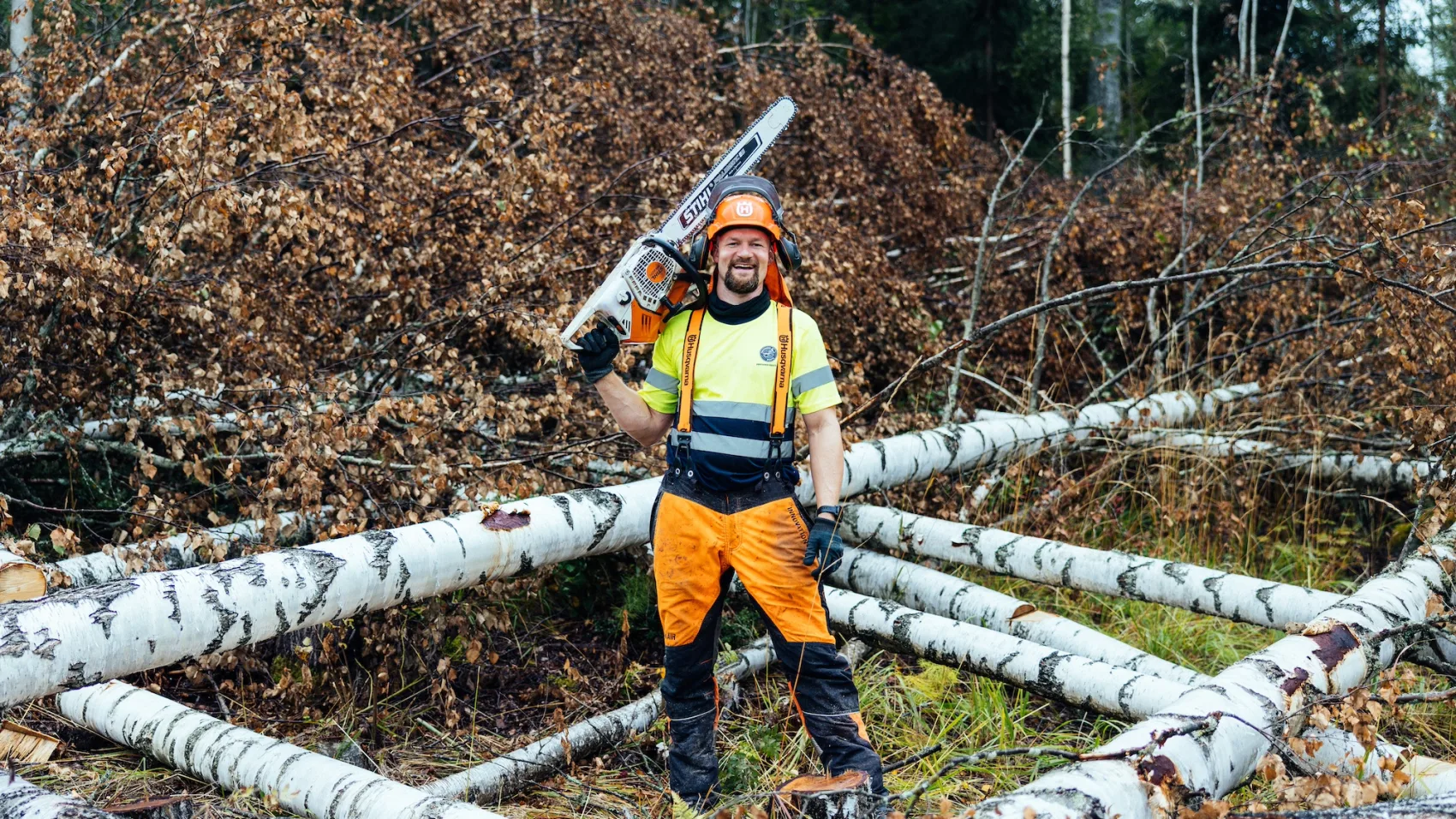 Sami Lipponen vaihtoi myyntihommat metsäalan yrittäjyyteen