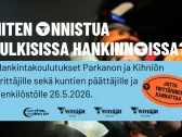 hankintakoulutukset parkanon ja kihniön yrittäjille ja kuntatoimijoille kuvituskuva